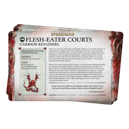 Warhammer Age Of Sigmar Faction Pack Flesh-eater Courts