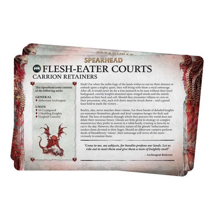 Warhammer Age Of Sigmar Faction Pack Flesh-eater Courts