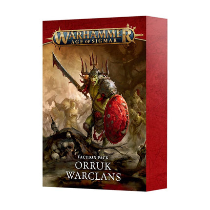 Warhammer Age Of Sigmar Faction Pack Orruk Warclans