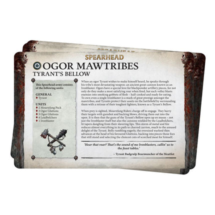 Warhammer Age Of Sigmar Faction Pack Ogor Mawtribes