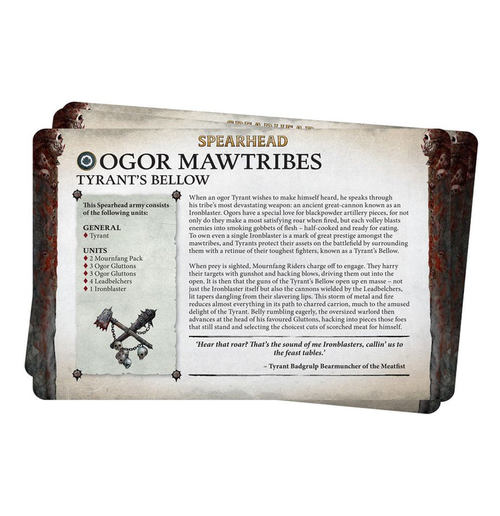 Warhammer Age Of Sigmar Faction Pack Ogor Mawtribes