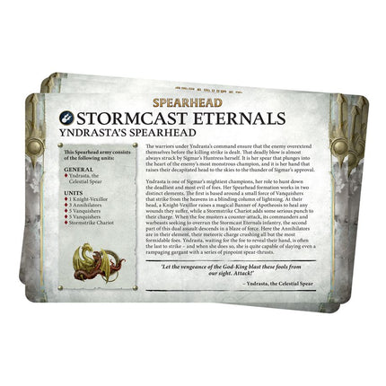 Warhammer Age Of Sigmar Faction Pack Stormcast Eternals