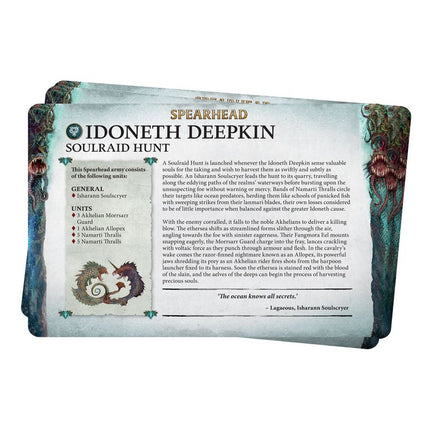 Warhammer Age Of Sigmar Faction Pack Idoneth Deepkin