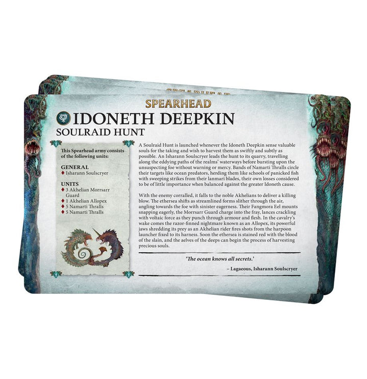 Warhammer Age Of Sigmar Faction Pack Idoneth Deepkin