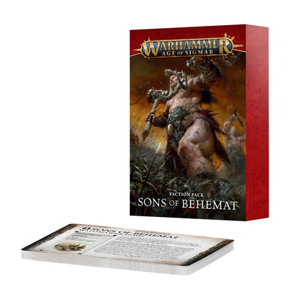 Warhammer Age Of Sigmar Faction Pack Sons Of Behemat