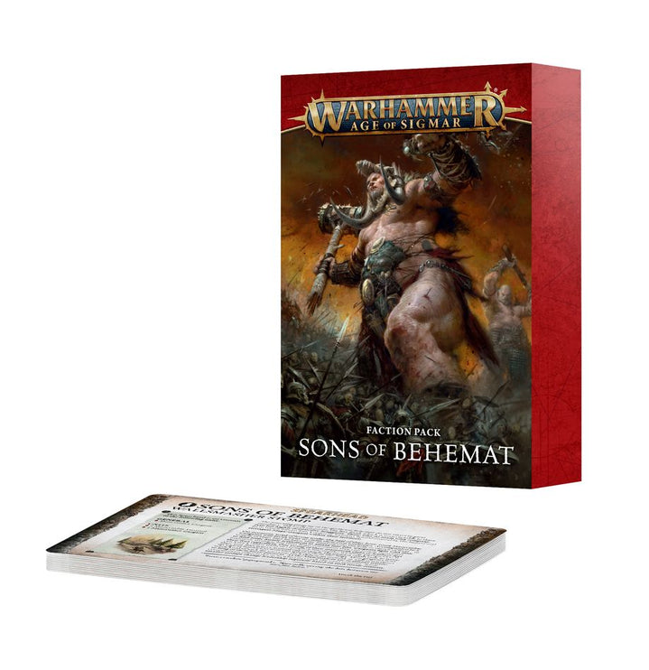 Warhammer Age Of Sigmar Faction Pack Sons Of Behemat