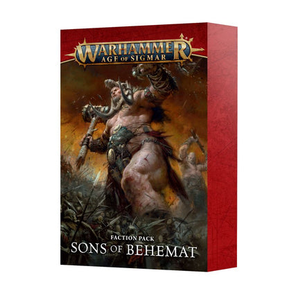 Warhammer Age Of Sigmar Faction Pack Sons Of Behemat