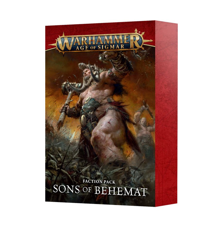 Warhammer Age Of Sigmar Faction Pack Sons Of Behemat