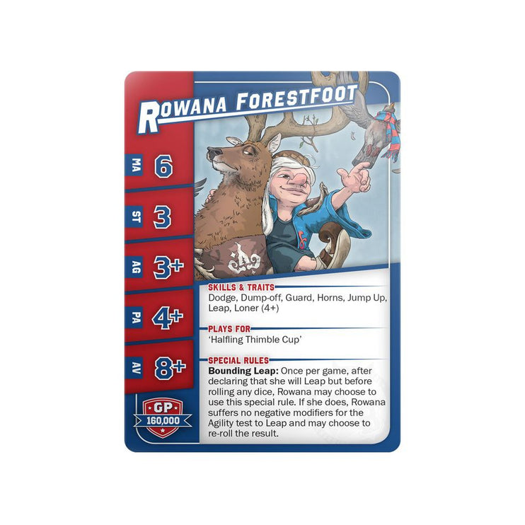 Games Workshop Warhammer Blood Bowl The Game of Fantasy Football Team Card Pack Gnome Team