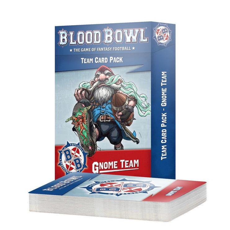 Games Workshop Warhammer Blood Bowl The Game of Fantasy Football Team Card Pack Gnome Team