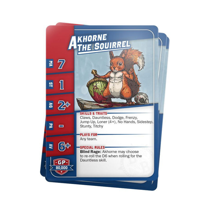 Games Workshop Warhammer Blood Bowl The Game of Fantasy Football Team Card Pack Gnome Team