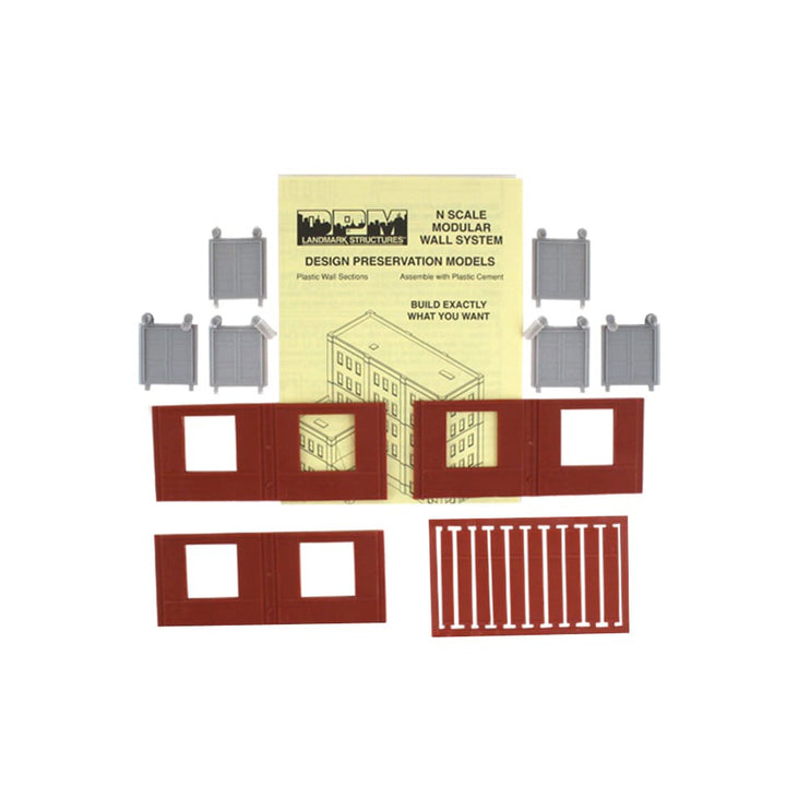 Woodland Scenics N Scale Dock Level Wall Freight Doors DPM Kit