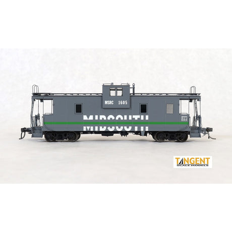 Tangent MidSouth Gray Repaint 1989+ IC Centralia Steel Wide-vision Caboose #1605