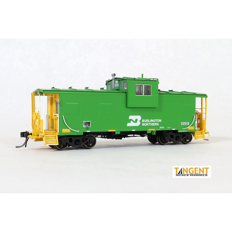 Tangent HO Burlington Northern (BN) “WFE Rebuild 2016+ Era w/ FRA Light” BN International Wide-vision Caboose 12513