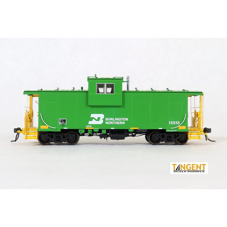 Tangent HO Burlington Northern (BN) “WFE Rebuild 2016+ Era w/ FRA Light” BN International Wide-vision Caboose 12513