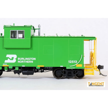 Tangent HO Burlington Northern (BN) “WFE Rebuild 2016+ Era w/ FRA Light” BN International Wide-vision Caboose 12513