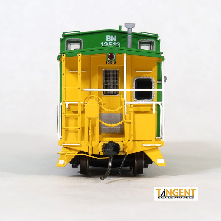 Tangent HO Burlington Northern (BN) “WFE Rebuild 2016+ Era w/ FRA Light” BN International Wide-vision Caboose 12513