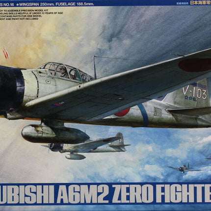 Tamiya 61016 1/48 A6M2 Zero Fighter Type 21