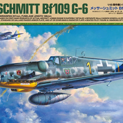 Tamiya 61117 1/48 Messerschmitt Bf109 G-6