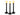 Lionel O Scale Classic Street Lamps Black (3) - 37174