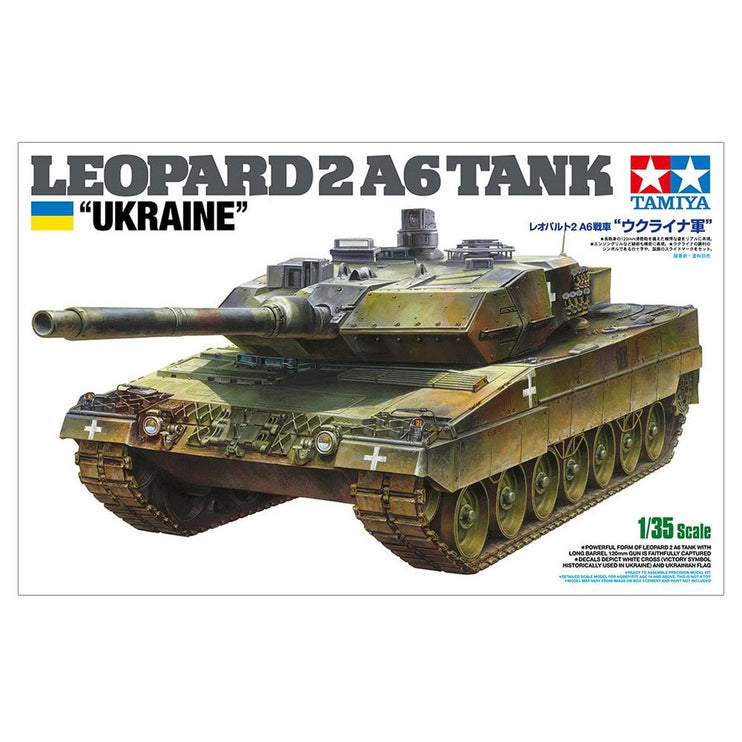 Tamiya Leopard 2 A6  Tank Ukraine Limited Edition