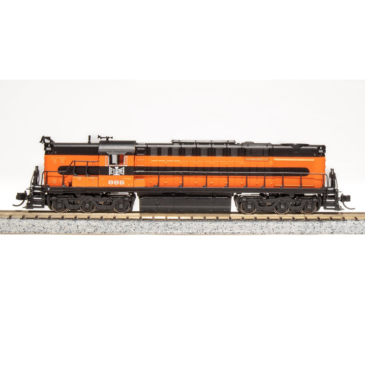 Broadway Limited N P4 Alco RSD-15 Diesel B&LE #886/org&blk DC/DCC Sound