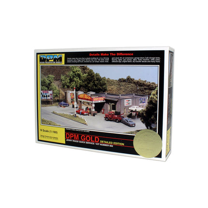 Woodland Scenics N Scale Jerry Rigg's Quick Service DPM Kit