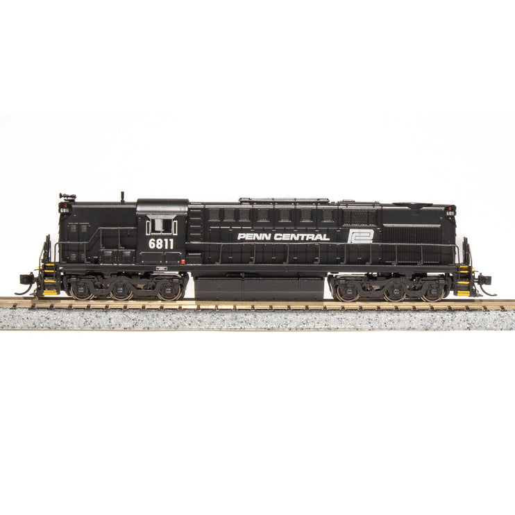 Broadway Limited N P4 Alco RSD-15 Diesel PC #6811/blk&wht DC/DCC Sound