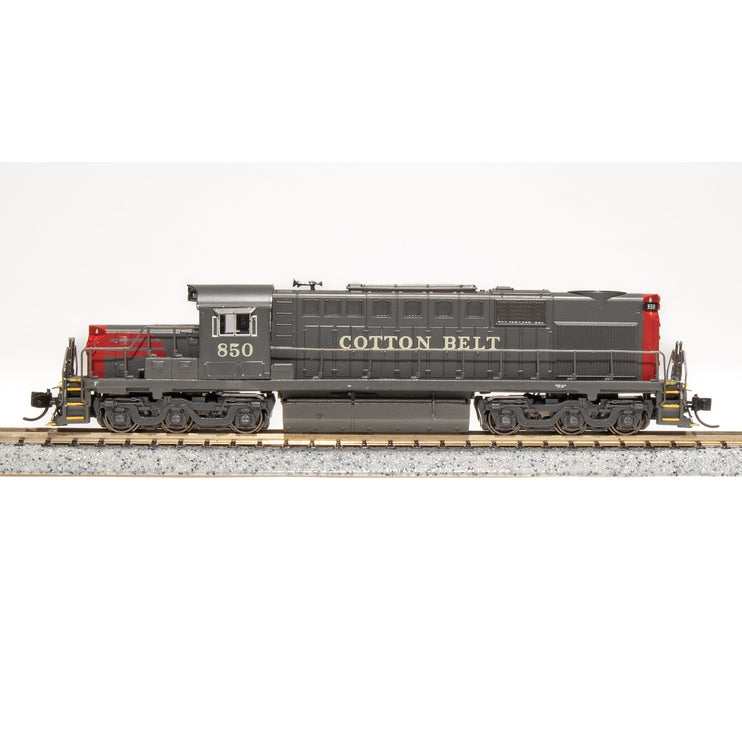 Broadway Limited N P4 Alco RSD-15 Diesel SSW Cotton Belt #850/red&gry DC/DCC