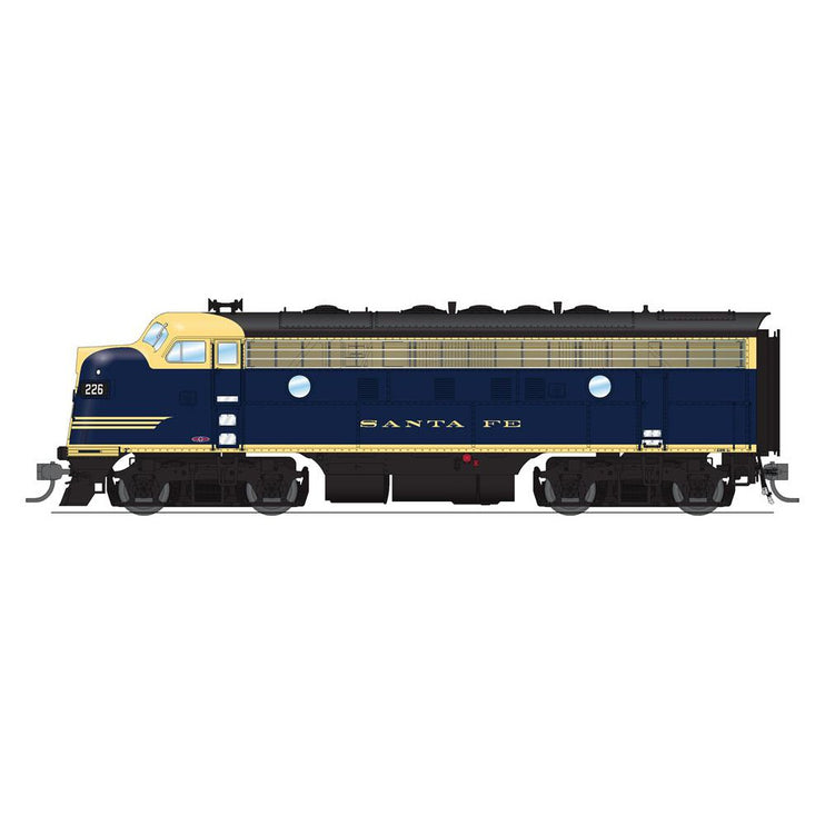 Broadway Limited HO P4 F3A Diesel SF #226C/Cat Whiskers Freight DC/DCC Sound