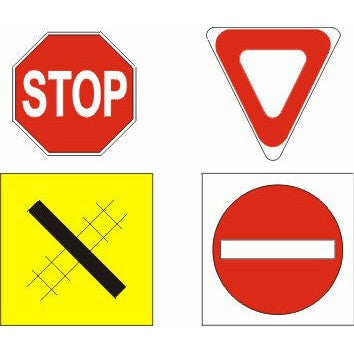 Osborn Models HO Scale Road Signs 1011