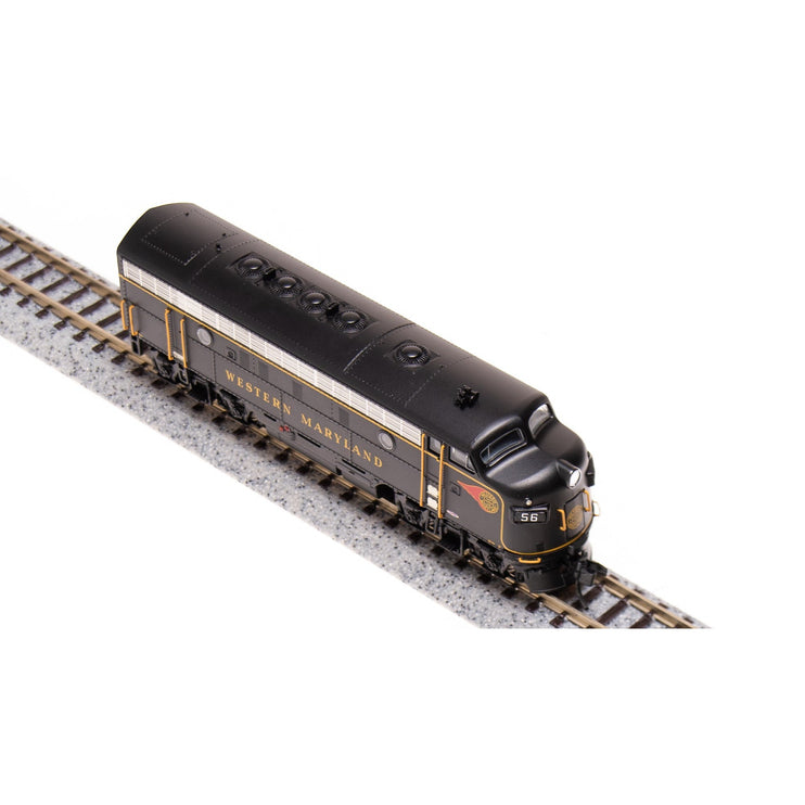 Broadway Limited N P4 F3A Diesel WM #56/Fireball Scheme DC/DCC