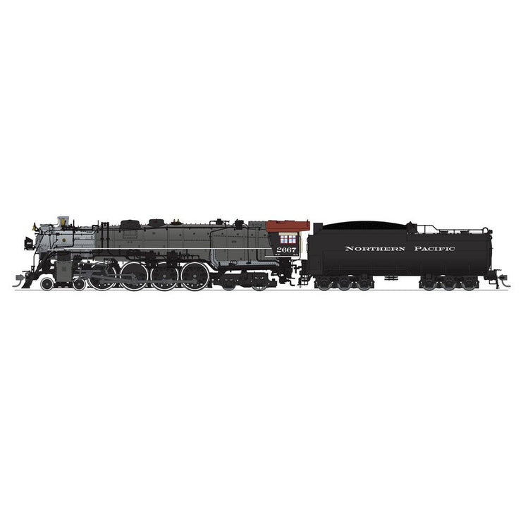 Broadway Limited HO HY NP A-3 4-8-4 Pacific Steam Loco #2667/Pre-1947/gry DC