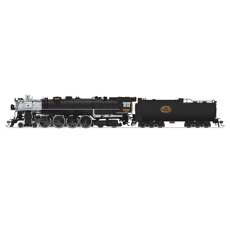 Broadway Limited HO HY SP&S E-1 4-8-4 Steam Loco #700/1990-2004 Excursion DC