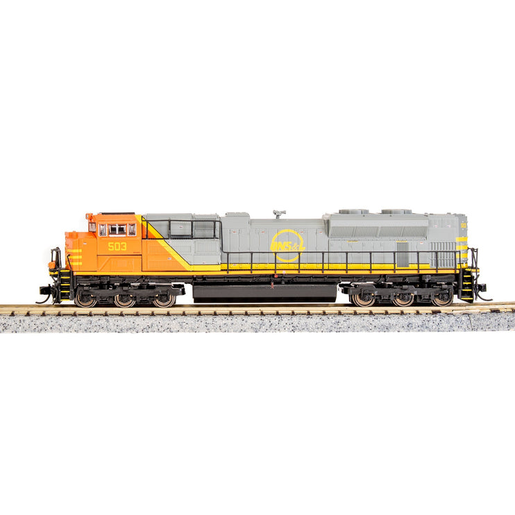 Broadway Limited N P4 SD70ACe Diesel QNS&L #503/org&gry DC/DCC Sound