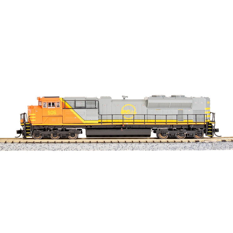 Broadway Limited N P4 SD70ACe Diesel QNS&L #506/org&gry DC/DCC Sound