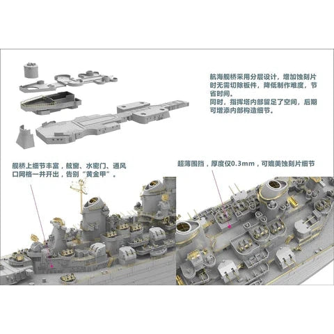 Very Fire Models 1/700 USS Missouri BB63 Battleship