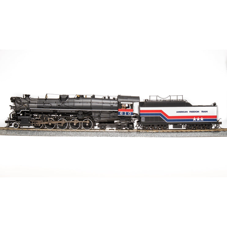 Broadway Limited HO HY T&P 2-10-4 Steam Loco #610 Freedom Train DC/DCC Sound