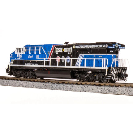 Broadway Limited N Scale ES44AC Diesel CSX #3194/Law Enforcement DC/DCC Sound