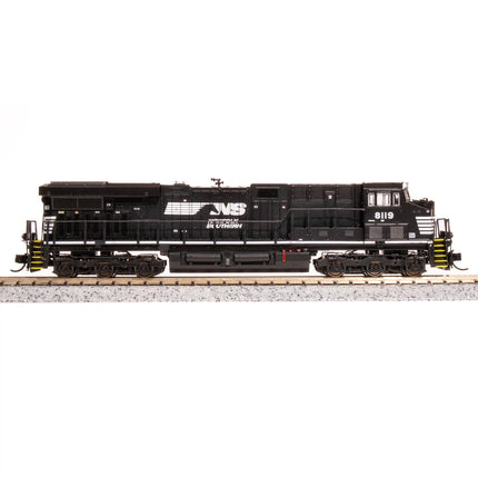 Broadway Limited N Scale ES44AC Diesel NS #8140/blk&wht DC/DCC Sound