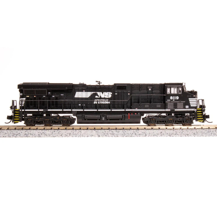 Broadway Limited N Scale ES44AC Diesel NS #8140/blk&wht DC/DCC Sound