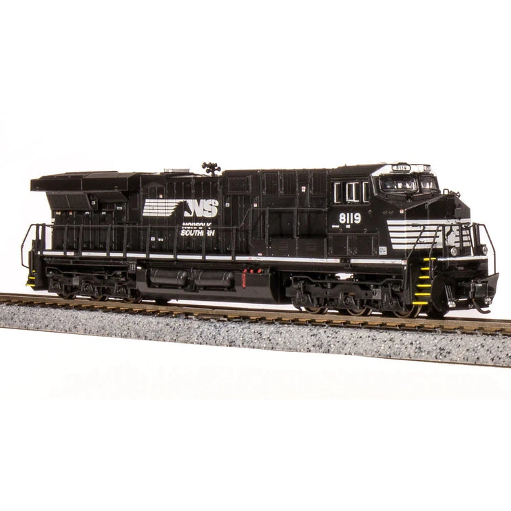 Broadway Limited N Scale ES44AC Diesel NS #8140/blk&wht DC/DCC Sound