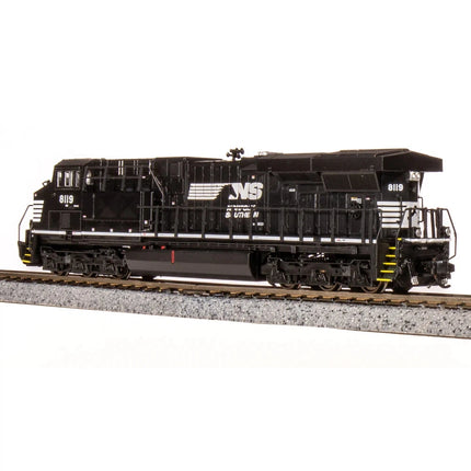 Broadway Limited N Scale ES44AC Diesel NS #8140/blk&wht DC/DCC Sound