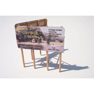 Osborn Models N Scale V Shaped Billboard 3023