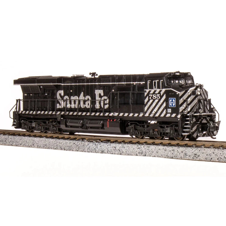 Broadway Limited N Scale ES44AC Diesel SF #785/Zebra Stripe DC/DCC Sound