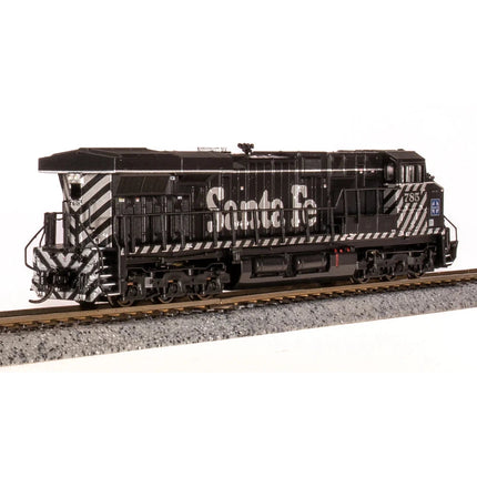 Broadway Limited N Scale ES44AC Diesel SF #785/Zebra Stripe DC/DCC Sound