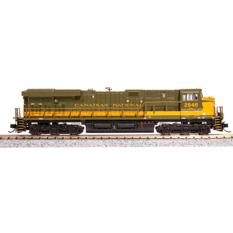 Broadway Limited N Scale ES44AC Diesel CN #2846/gen&gold DC/DCC Sound