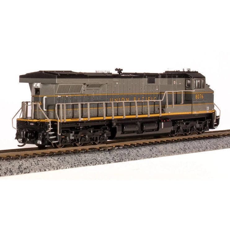 Broadway Limited N Scale ES44AC Diesel UP #8076/TTG w/Yellow DC/DCC Sound