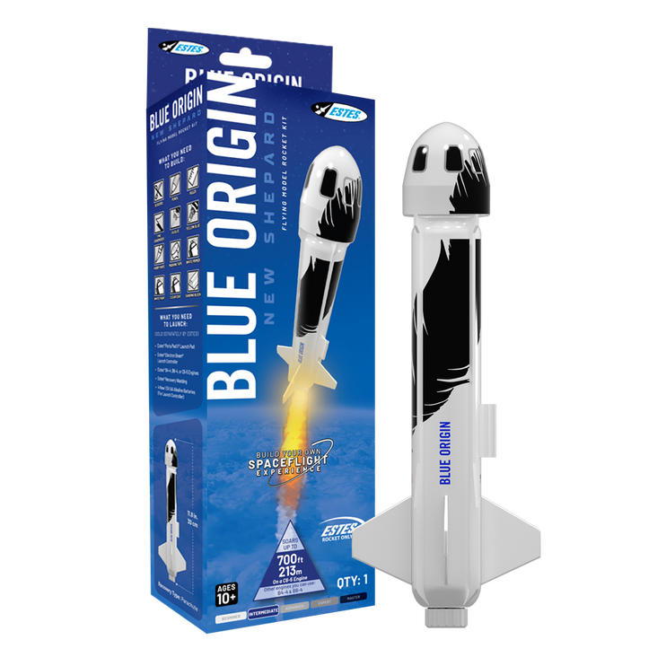 Estes Blue Origin New Shepard Builder Kit  Skill INT