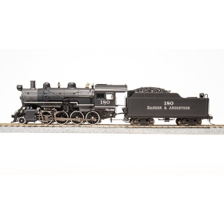 Broadway Limited HO P4 2-8-0 Consolidation Steam Loco BAR #180 DC/DCC/Sound